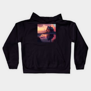 Summer cottage Kids Hoodie